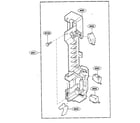 Kenmore 72180412500 latch board parts diagram