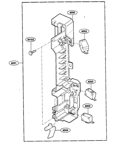 Latch board parts