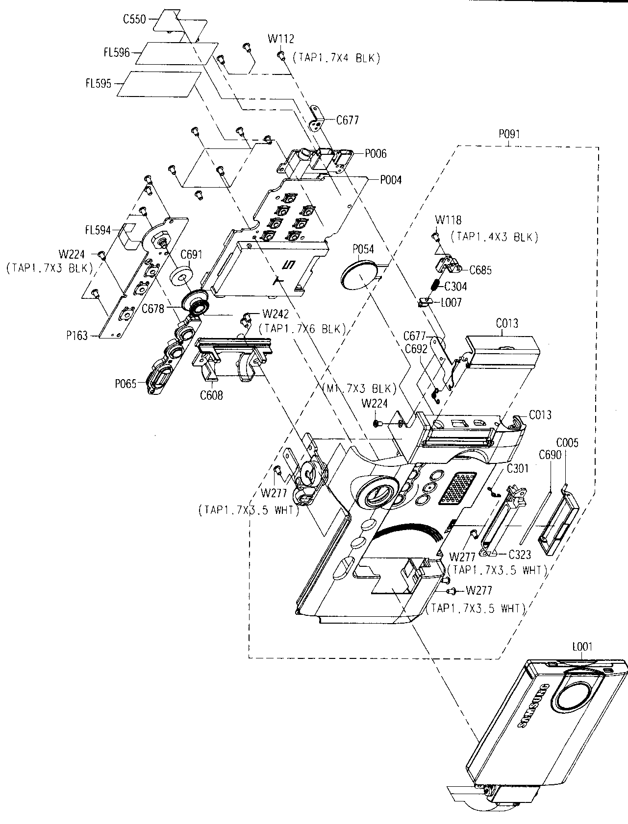 Left assy