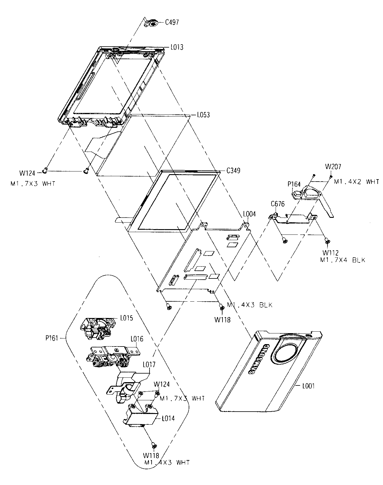 Lcd assy
