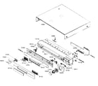 Samsung HT-P40 cabinet parts diagram
