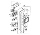 LG LRSC26980TT refrigerator door parts diagram