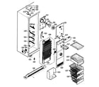 LG LRSC26980TT freezer parts diagram