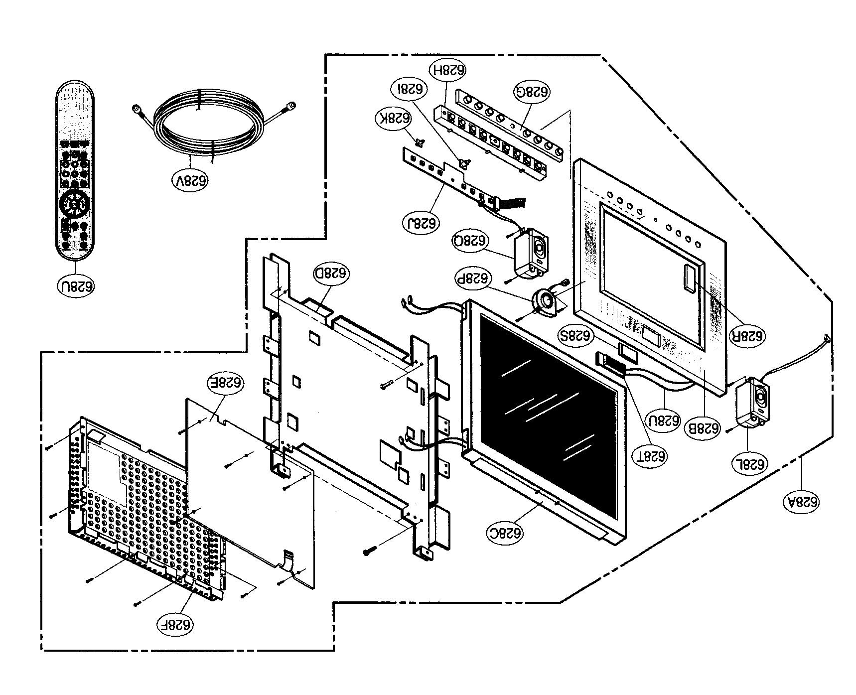 Tv parts