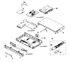 Sony RDR-GX315 cabinet parts diagram