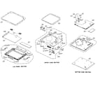 Sony DVP-FX705 cabinet parts diagram