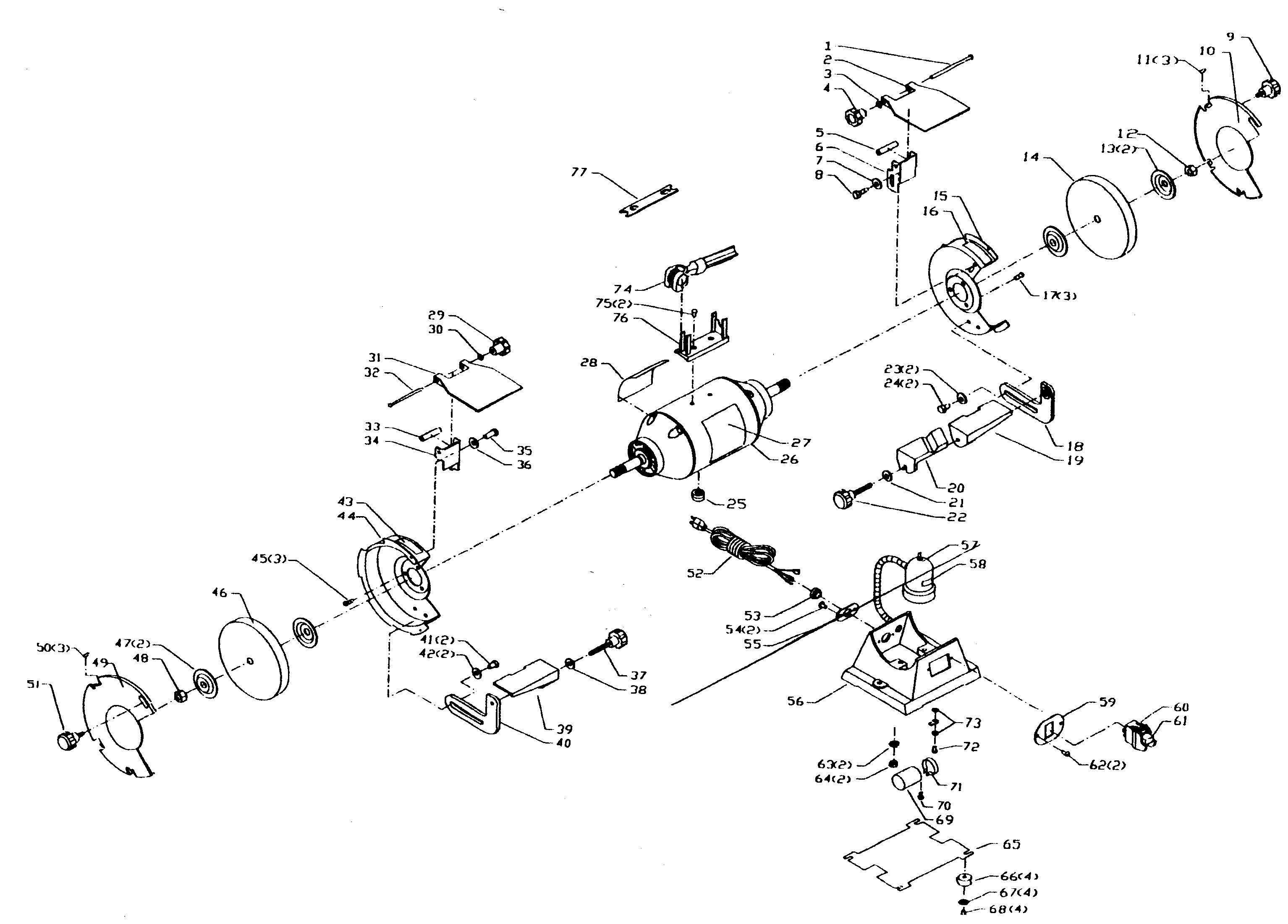 Grinder assy