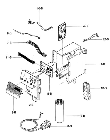 Control box assy