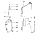 Kenmore 58075135500 compressor parts diagram