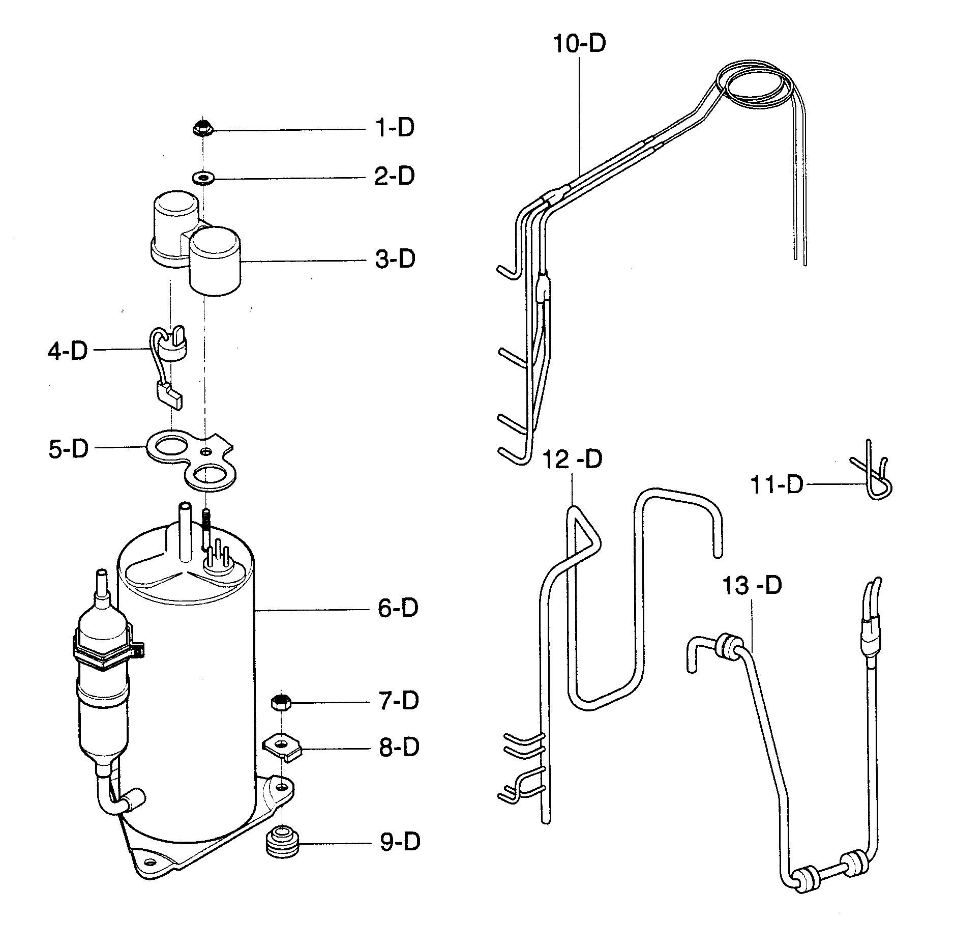 Compressor parts