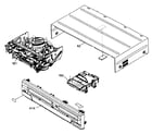 Emerson EWR20V4 cabinet parts diagram