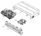 Sylvania DVR90VE cabinet parts diagram