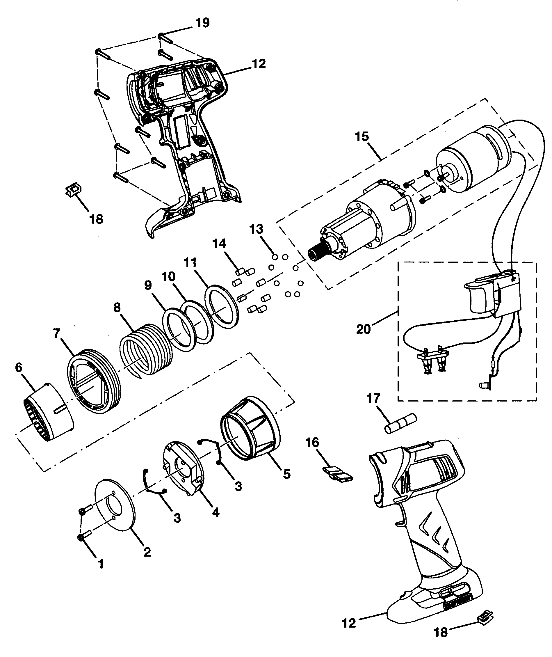 Motor assy