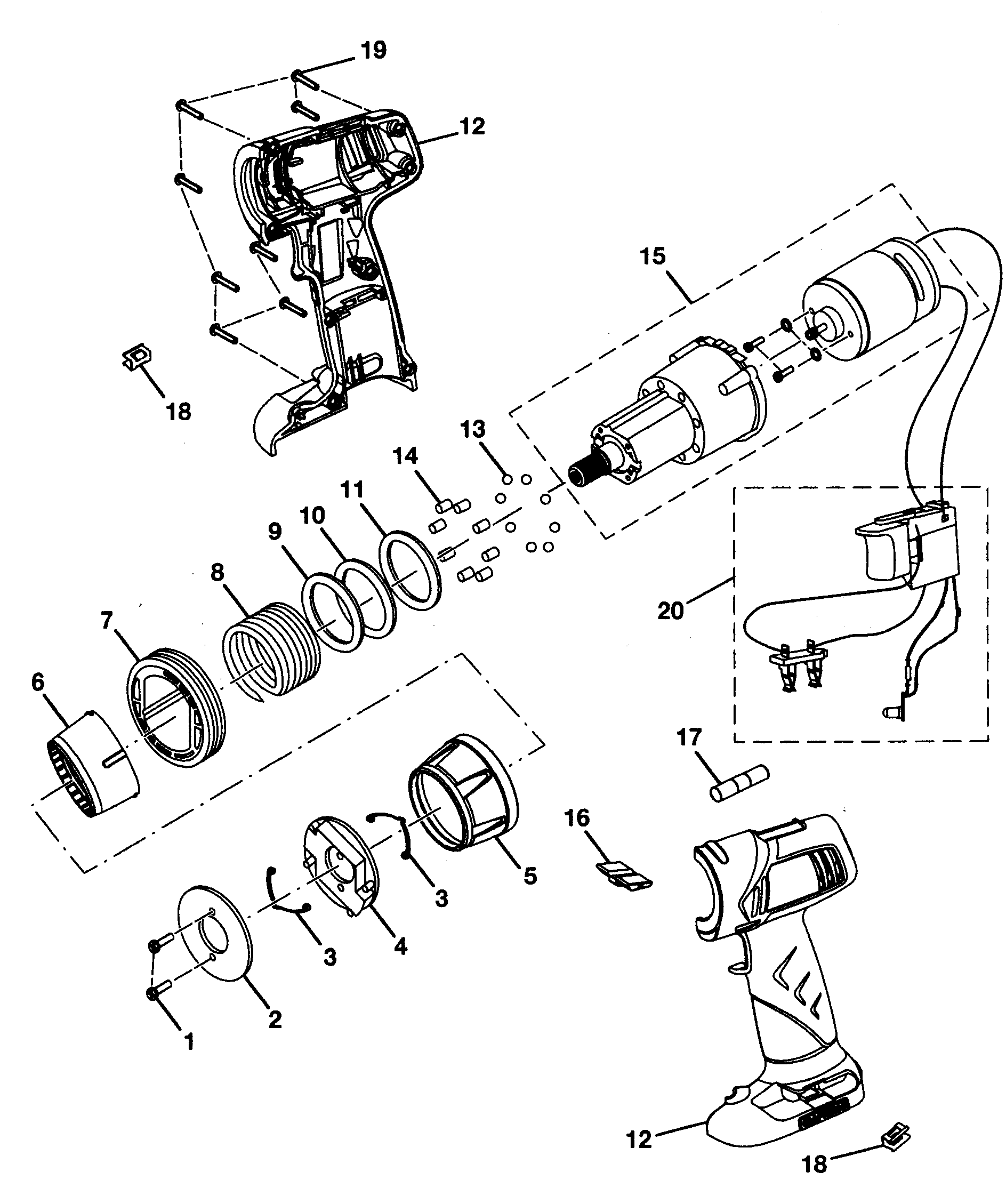 Motor assy