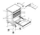 Craftsman 706618770 chest diagram