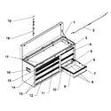 Craftsman 706618220 chest diagram