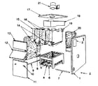 Pennco 15045HWD cabinet parts diagram