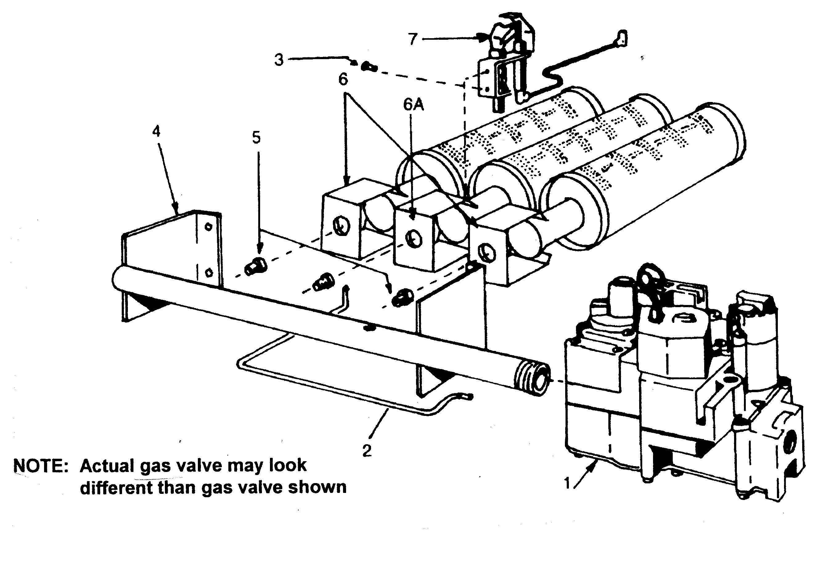 Gas value