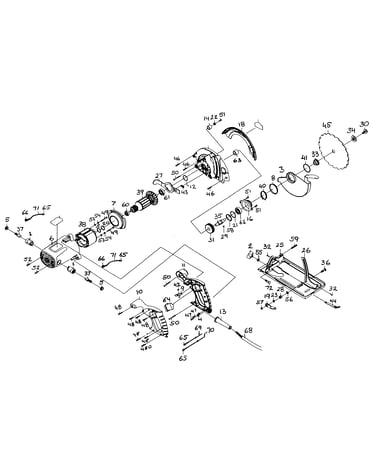 Saw assy