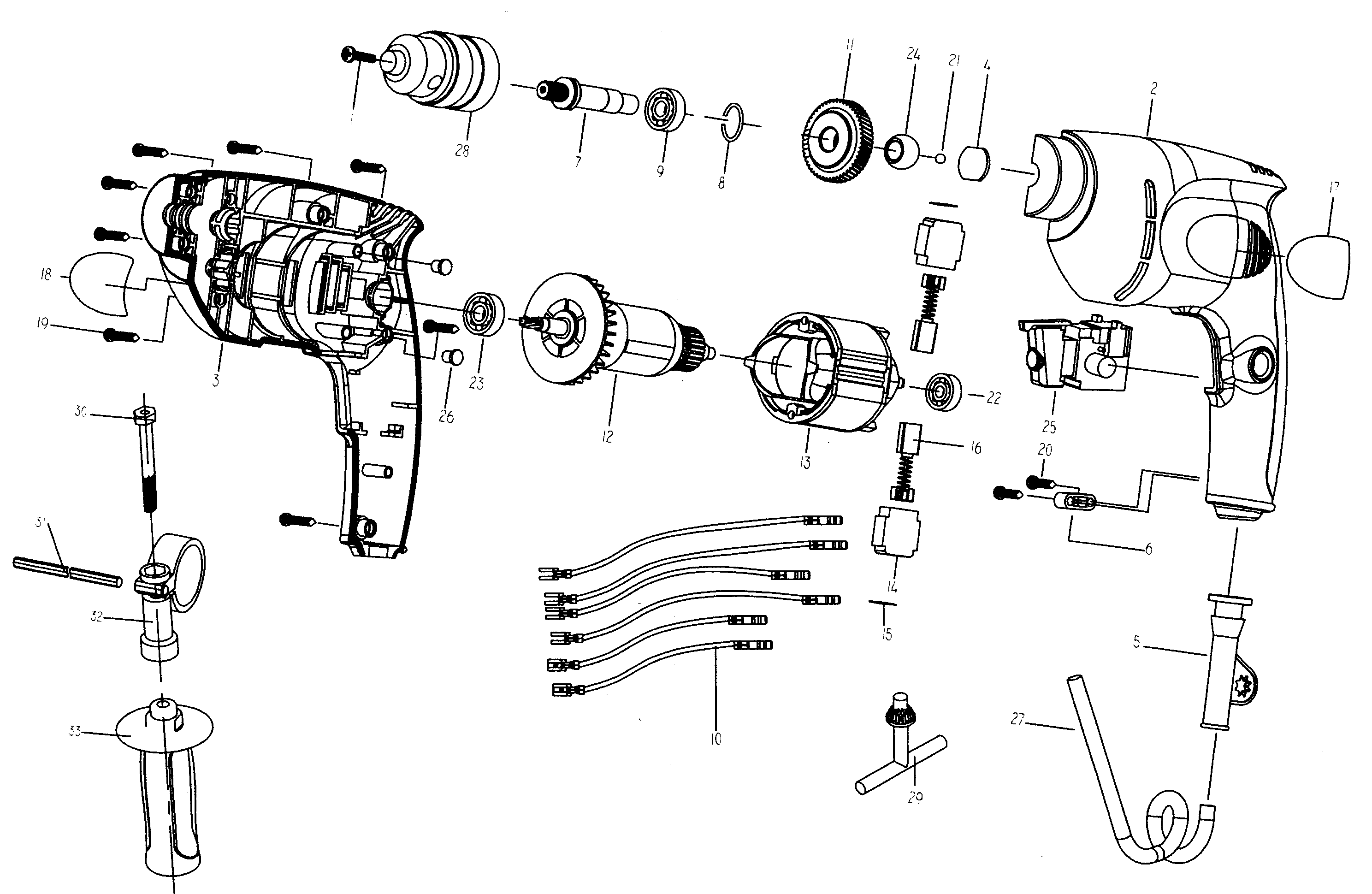 Drill assy