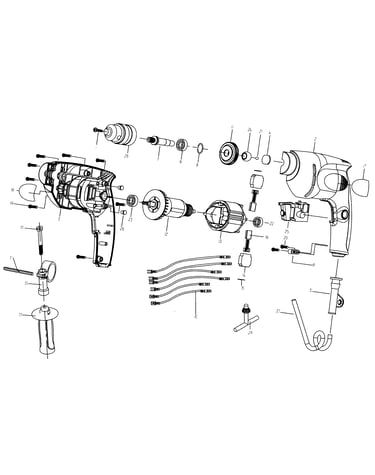Drill assy