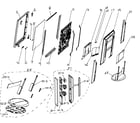 Haier 42EP24S cabinet parts diagram