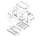 Toshiba D-R4SU cabinet parts diagram