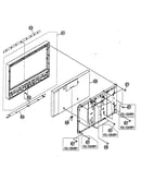 Bezel assy/lcd panel