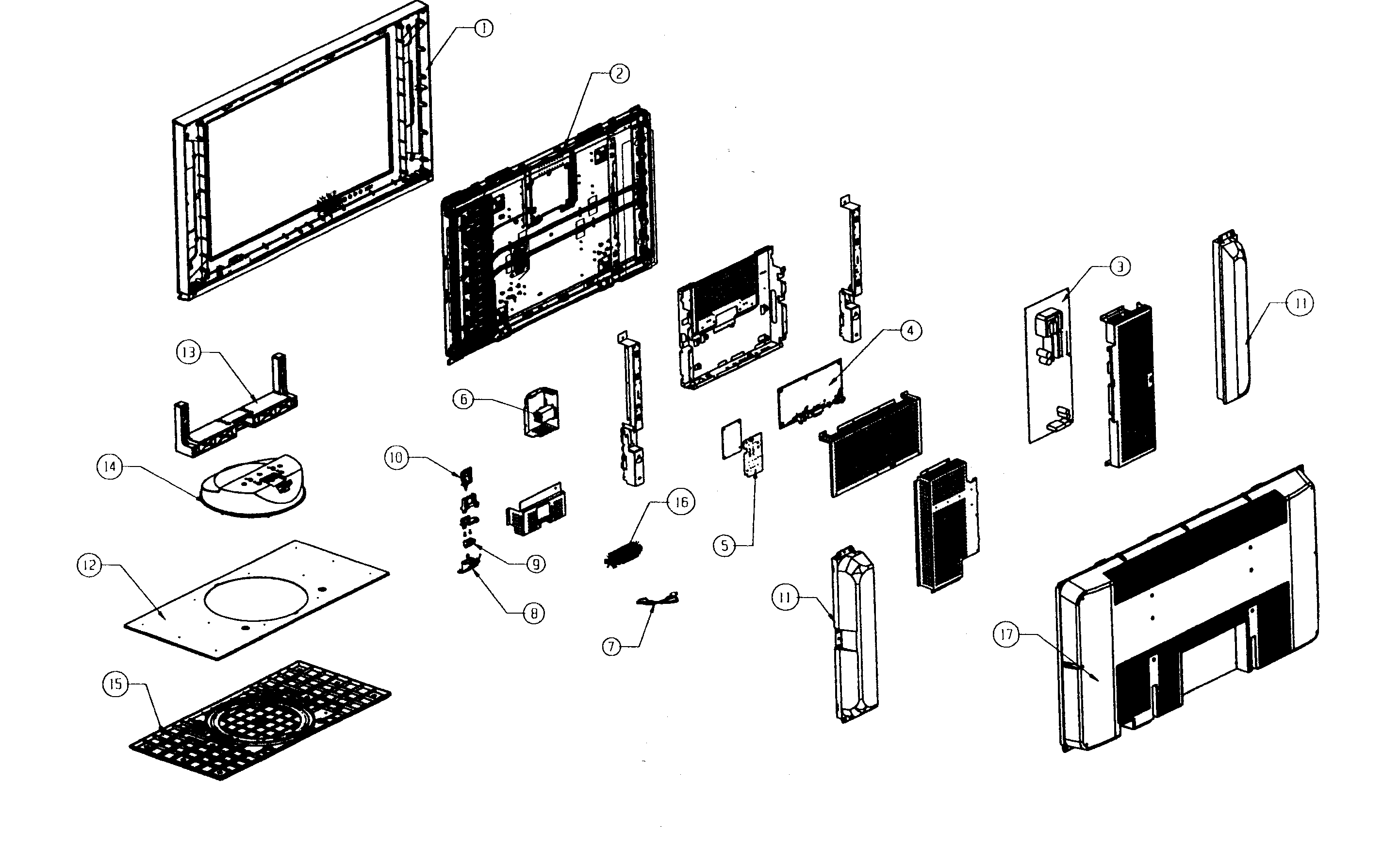 Cabinet parts 1
