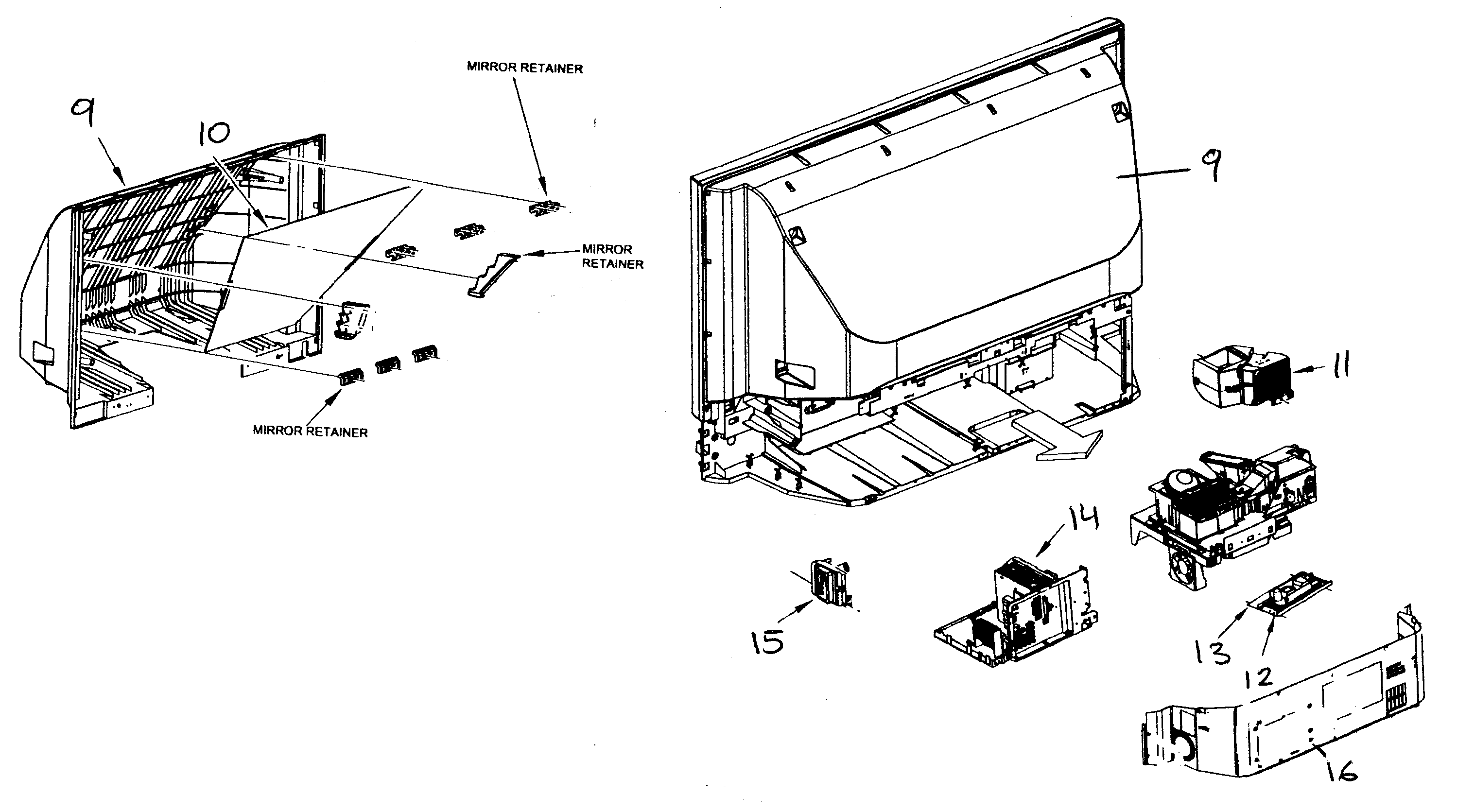Cabinet parts 2