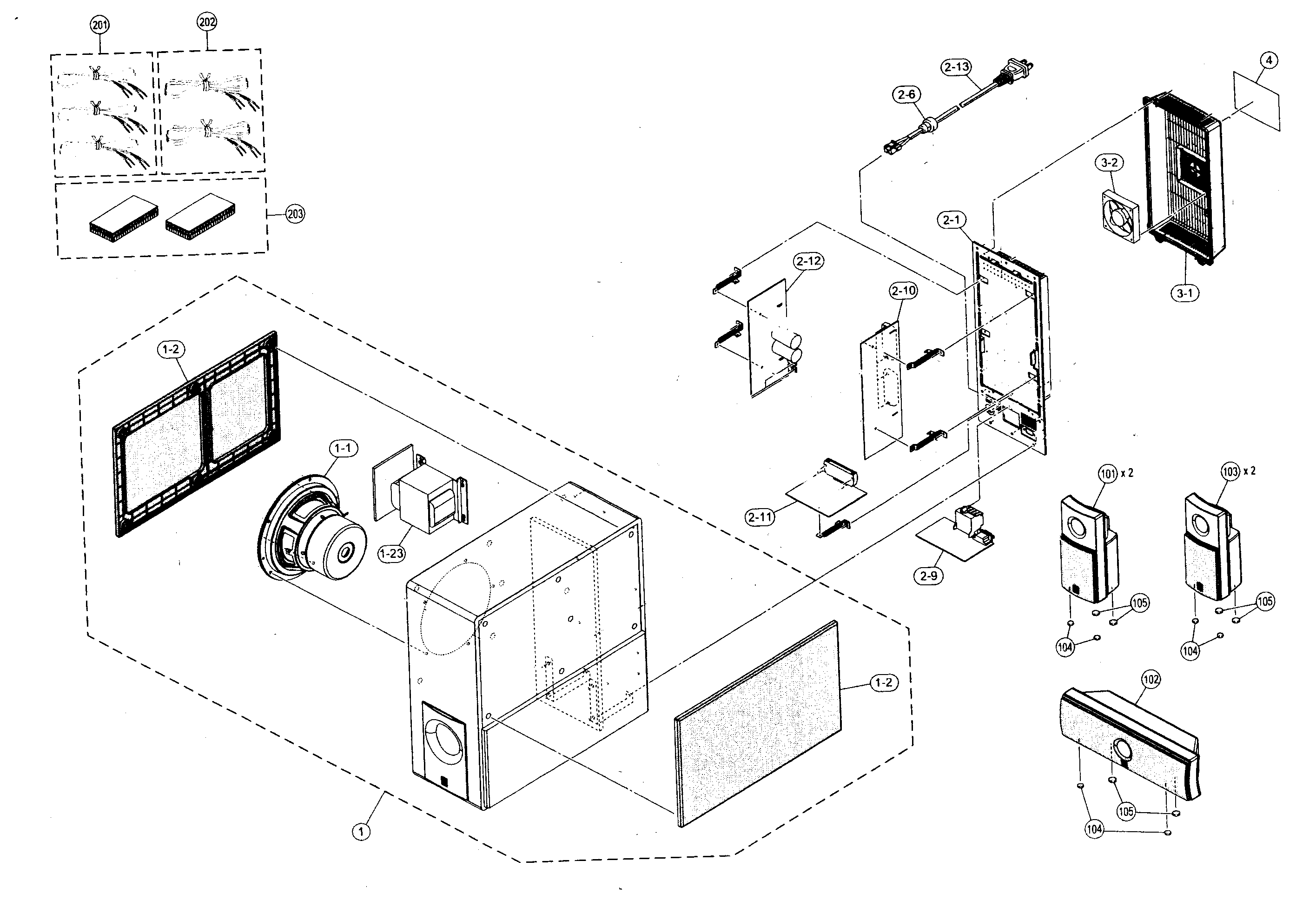 CABINET PARTS 2