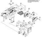 Sony KDF-E42A10 b block/chassis assy diagram