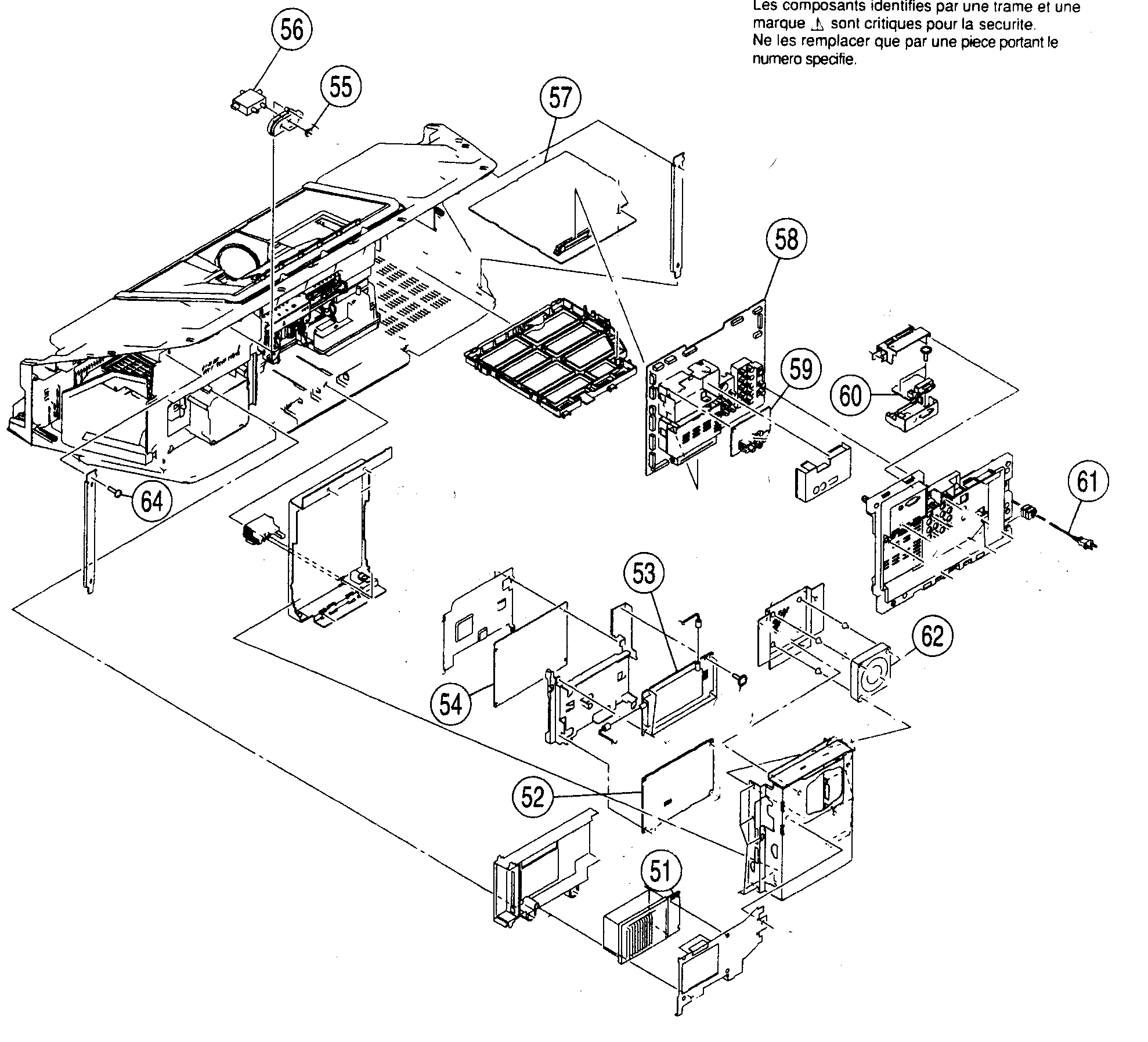 B BLOCK/CHASSIS ASSY