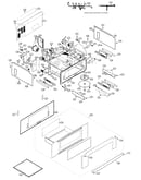 Microwave drawer/harnesses