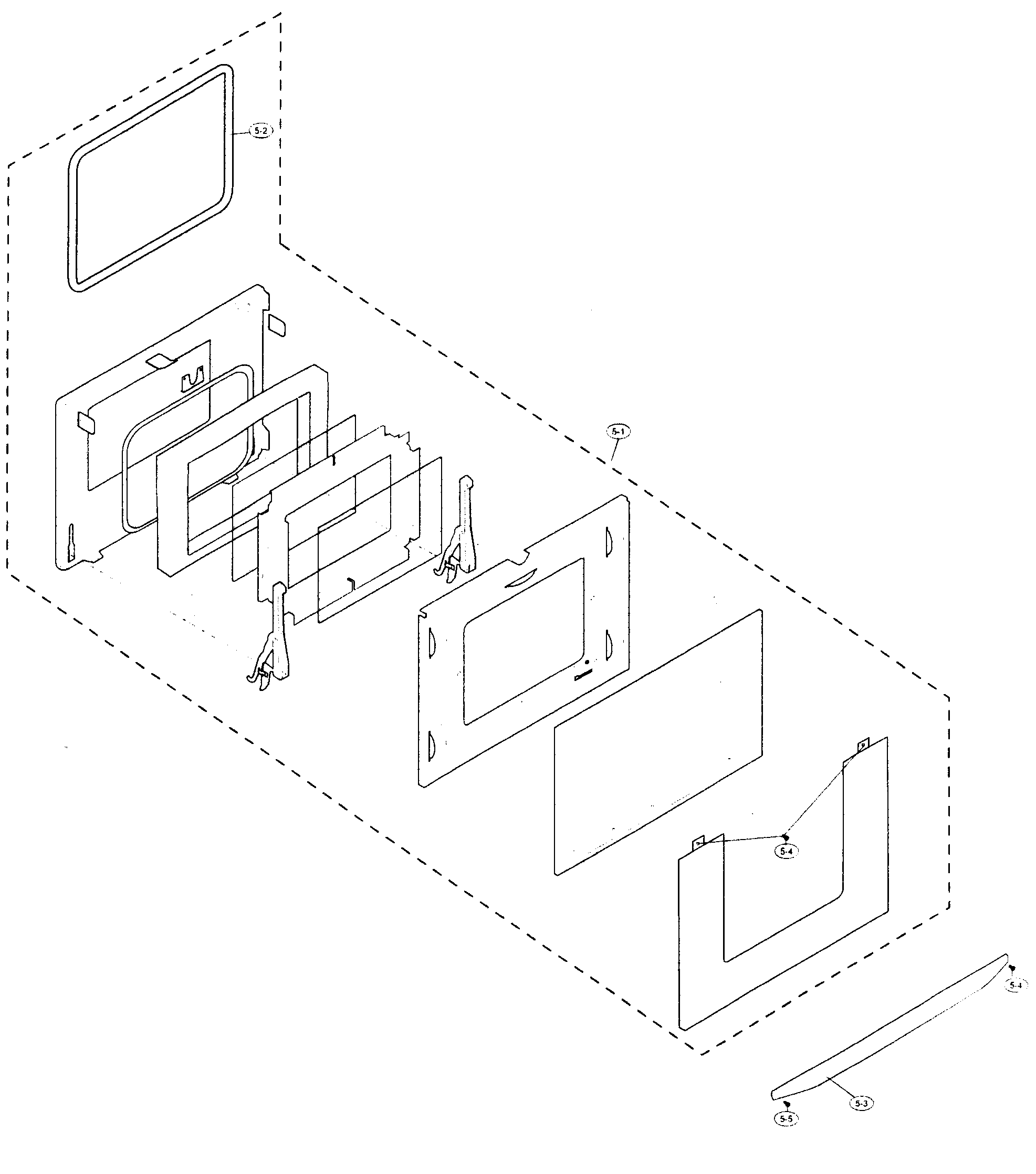 Oven door