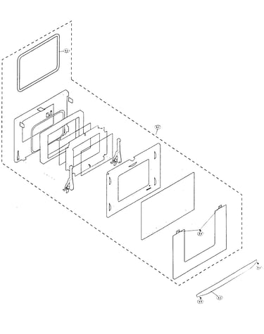 Oven door