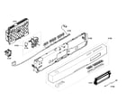 Bosch SHE66C06UC/22 front panel diagram