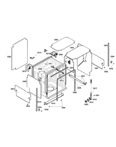 Outside cabinet