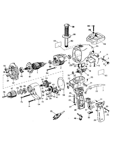 Drill assy