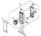 Sony DAV-FR8 speaker 3 diagram