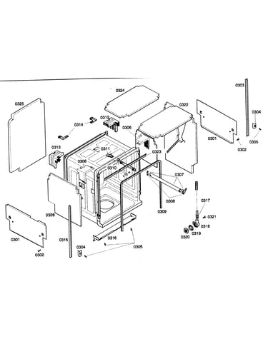 Outside cabinet