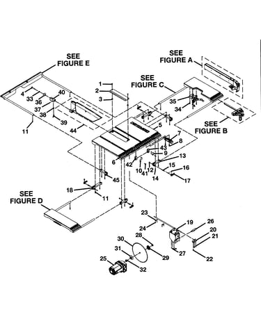 Table assy