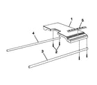 Craftsman 315218050 right ext table assy diagram