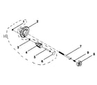 Craftsman 315218050 height/bevel adjusting handle assy diagram