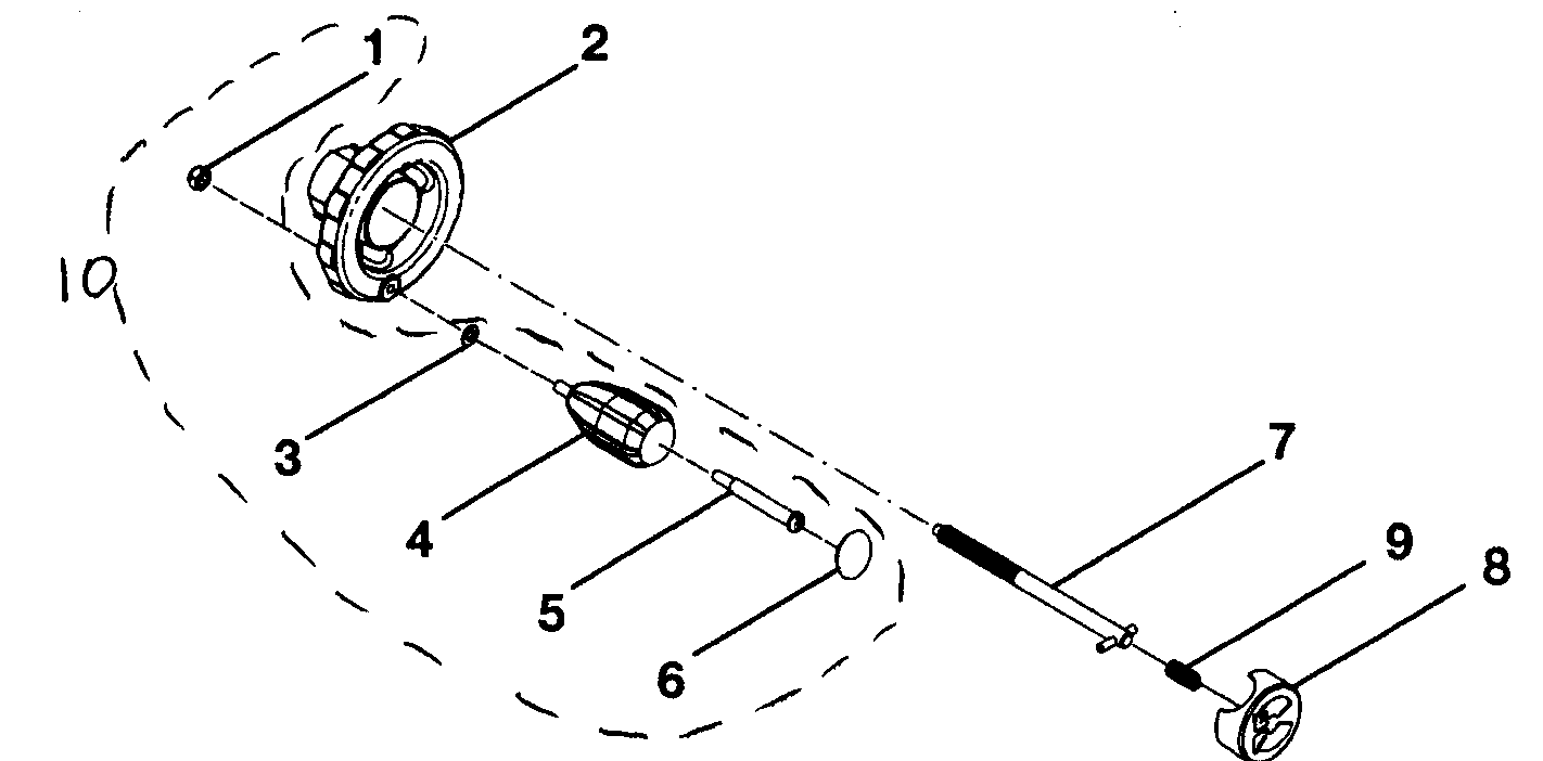 Height/bevel adjusting handle assy