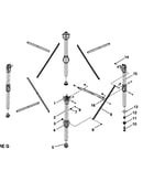 Leg stand assy