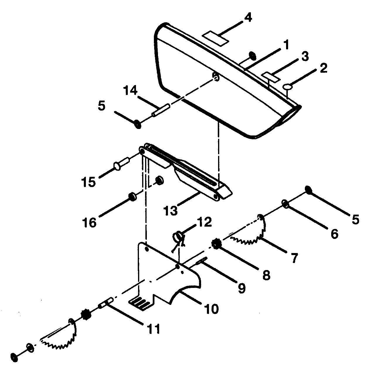 Blade guard assy