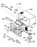 Oven cavity parts