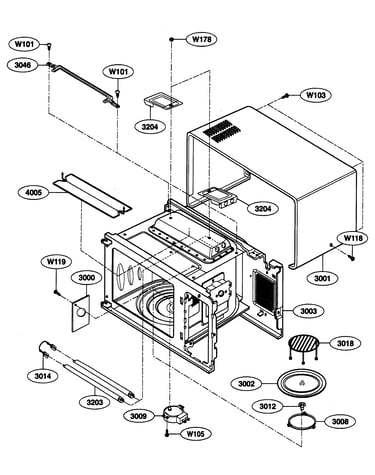 Oven cavity parts