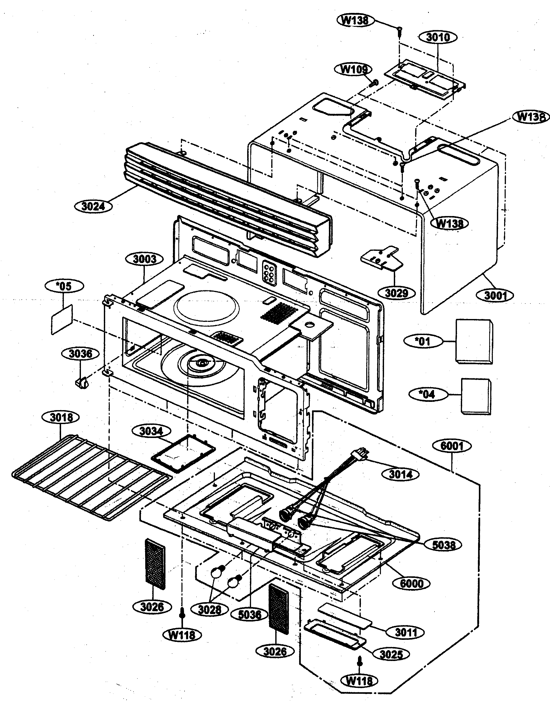 OVEN CAVITY